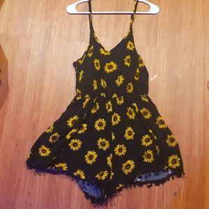 Sunflower romper